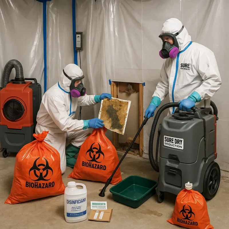 Contaminated Water Handling Protocols process in Heathcote, NJ