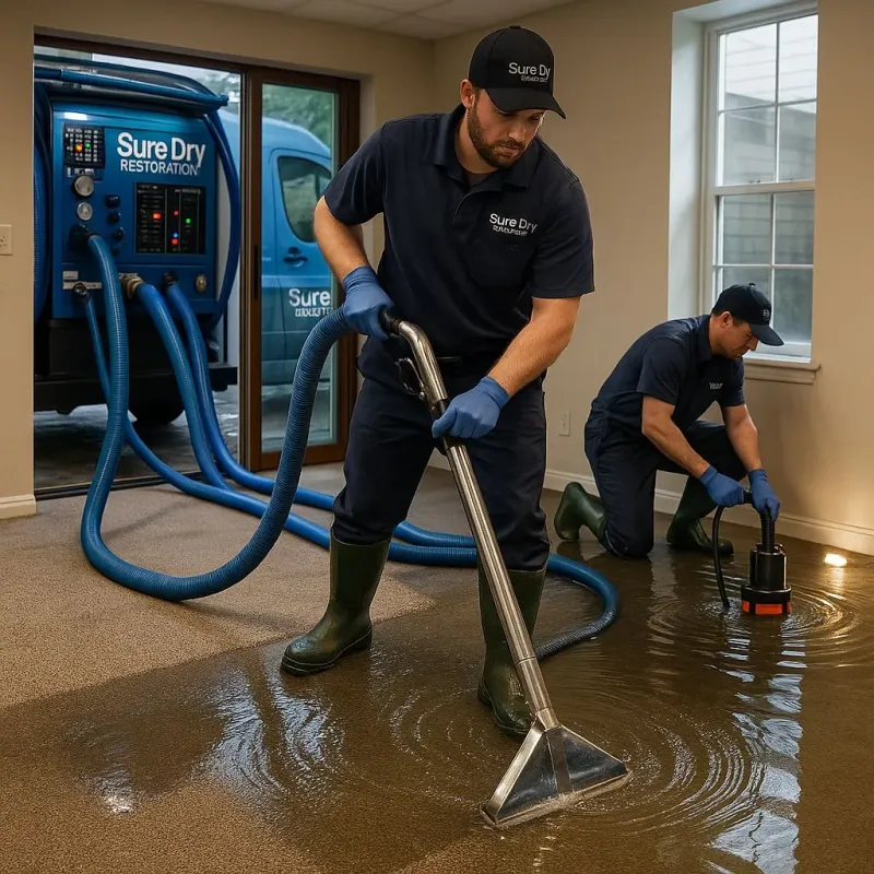Water Extraction and Removal process in Heathcote, NJ